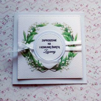 zaproszenie na pierwszą komunię świętą